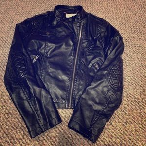 ‼️EUC‼️ Faux Leather Moto Jacket